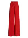 Silvia Tcherassi Canturipe Trousers In Red