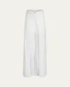 Silvia Tcherassi Canturipe Twist-front Wide Leg Pants