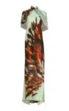 Silvia Tcherassi Carlina Capelet Dress In Print