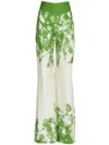 Silvia Tcherassi Como Organic Cotton Trousers In White