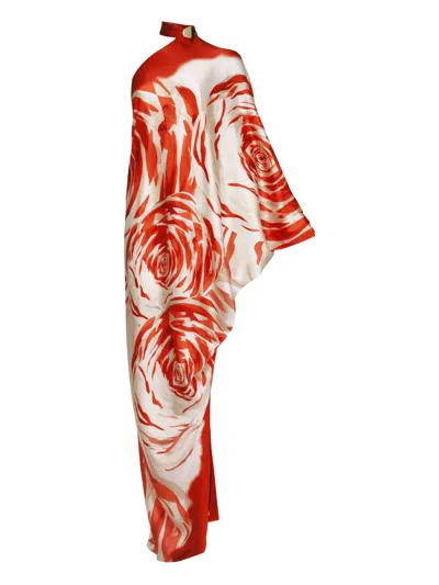Silvia Tcherassi Dani Dress In Orange