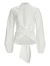 Silvia Tcherassi Dania Blouse In White