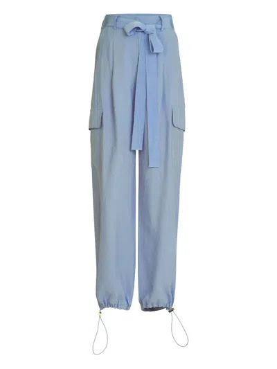 Silvia Tcherassi Darnell Trousers In Blue
