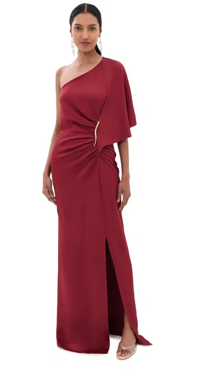 Silvia Tcherassi Doli Dress Burgundy