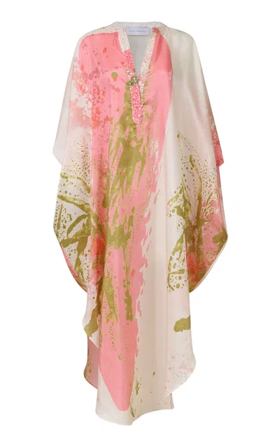 Silvia Tcherassi Elea Silk Tunic In Pink