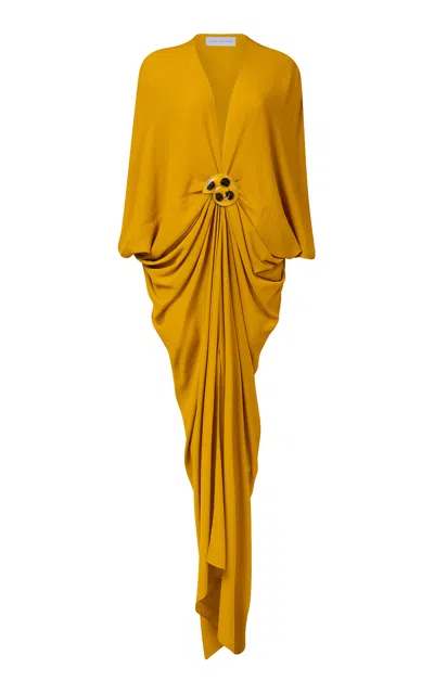 Silvia Tcherassi Fiore Tunic In Yellow