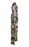 Silvia Tcherassi Frances Tie-dye Maxi Dress In Multi