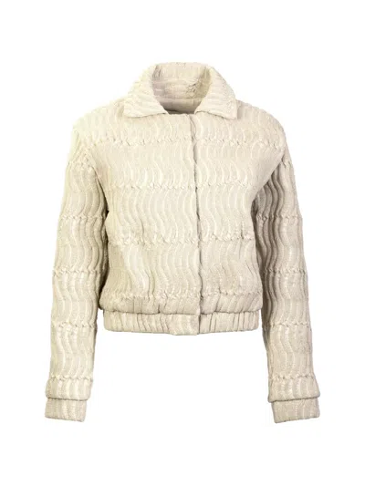 Silvia Tcherassi Jaiden Patterned Jacket In Neutral
