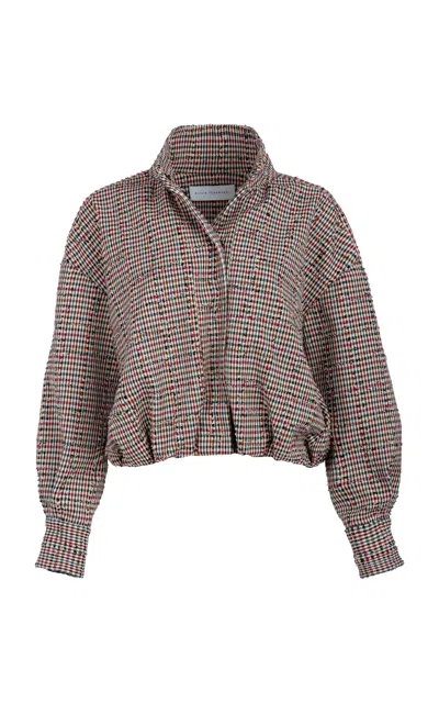 Silvia Tcherassi Julinka Jacket In Plaid