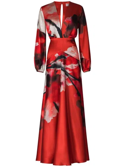 Silvia Tcherassi Keira Dress In Red