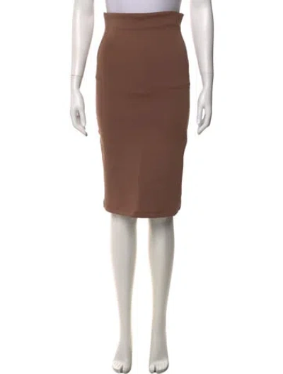 Pre-owned Silvia Tcherassi Knee-length Skirt W/ Tags In Brown
