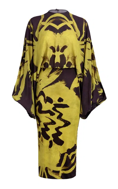Silvia Tcherassi Kumiko Maxi Dress In Floral