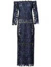 Silvia Tcherassi Lana Maxi Dress In Blue