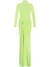 Silvia Tcherassi Lena Maxikleid In Grün