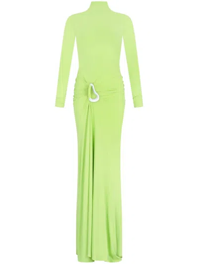 Silvia Tcherassi Lena Maxikleid In Grün
