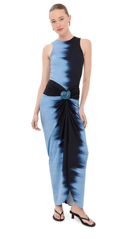 Silvia Tcherassi Leni Dress Night Blue