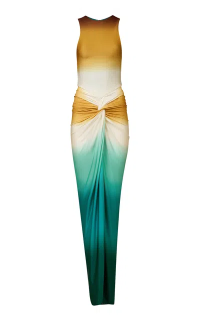 Silvia Tcherassi Leni Maxi Dress In Multi