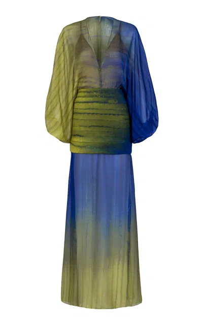 Silvia Tcherassi Lilen Dress In Multi