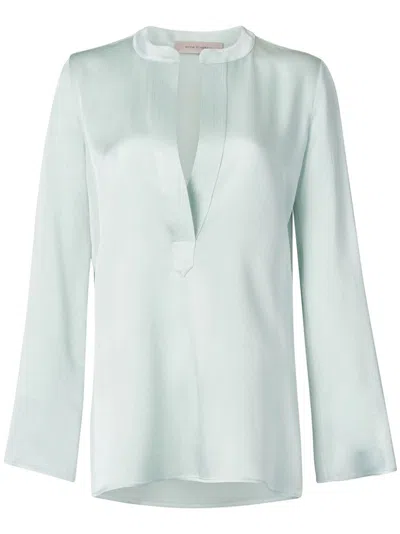 Silvia Tcherassi Lilly Blouse In Blue