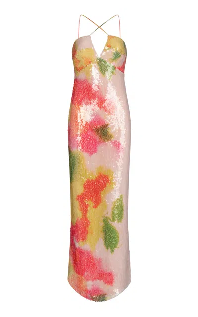 Silvia Tcherassi Lisseth Printed Midi Dress In Multi