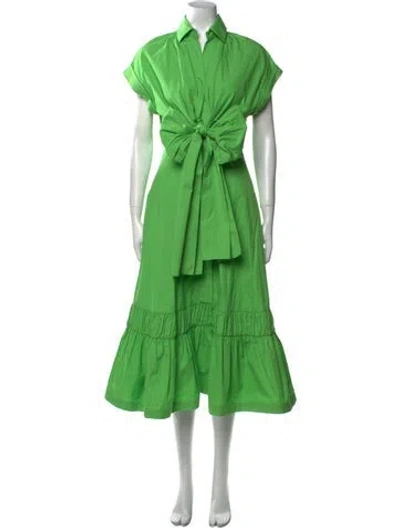 Pre-owned Silvia Tcherassi Long Dress In Green
