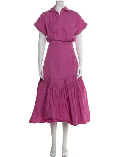 Pre-owned Silvia Tcherassi Long Dress W/ Tags In Pink