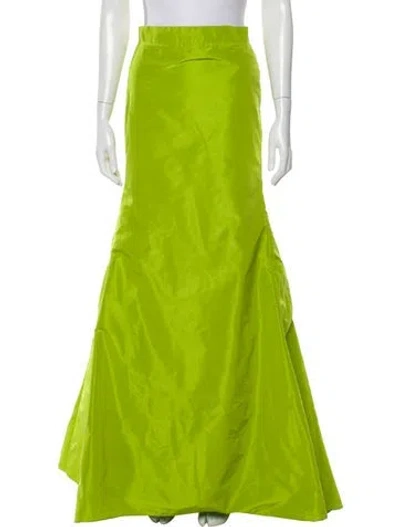 Pre-owned Silvia Tcherassi Long Skirt In Green