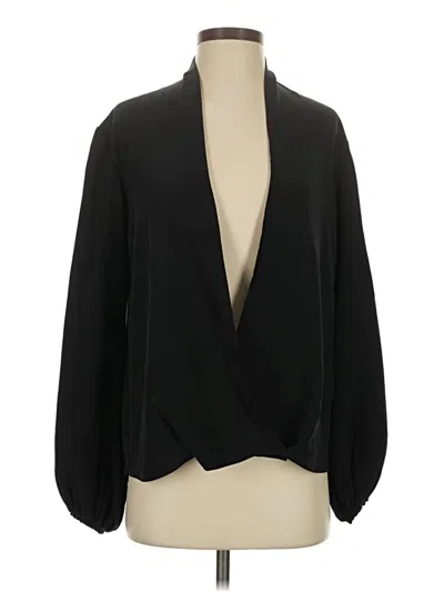 Pre-owned Silvia Tcherassi Long Sleeve Blouse In Black