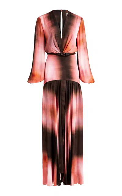 Silvia Tcherassi Maialen Maxi Dress In Multi