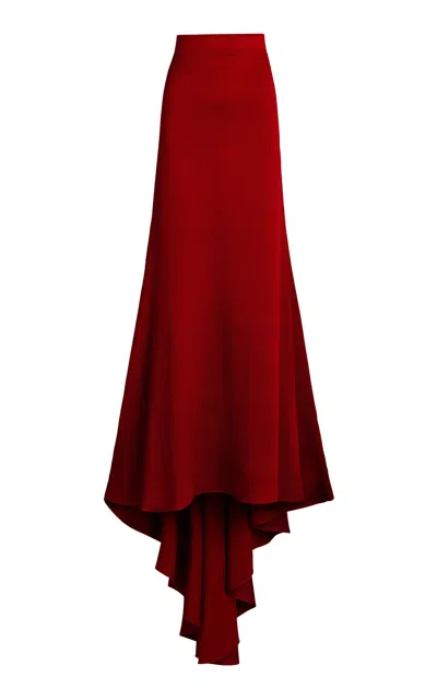 Silvia Tcherassi Marlon Maxi Skirt In Burgundy