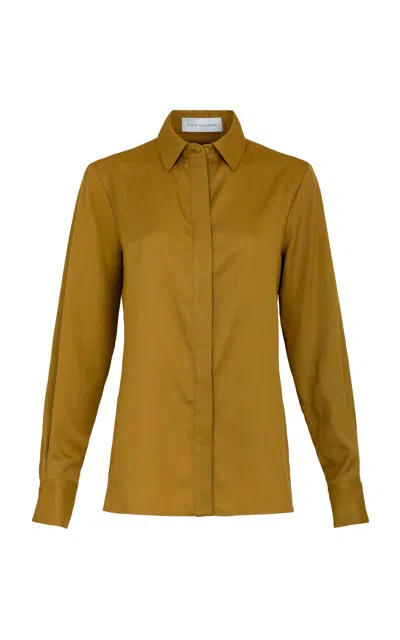 Silvia Tcherassi Mazz Top In Brown