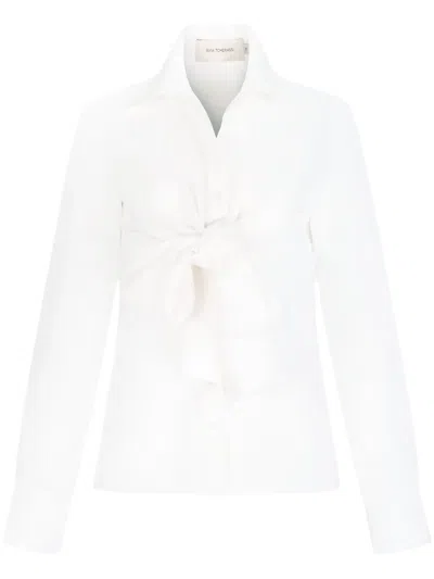 Silvia Tcherassi Mercury Blouse In White