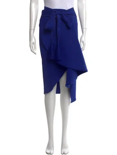 Pre-owned Silvia Tcherassi Midi Length Skirt In Blue
