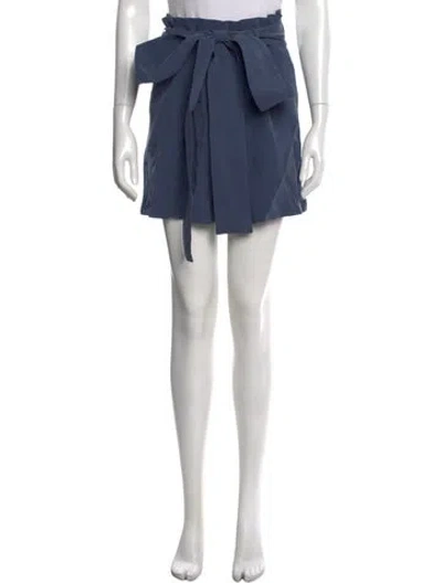 Pre-owned Silvia Tcherassi Mini Shorts In Blue