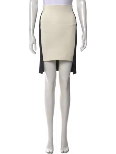 Pre-owned Silvia Tcherassi Mini Skirt In Neutral
