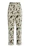 Silvia Tcherassi Moad Cotton-blend Pants In Multi