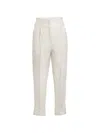 Silvia Tcherassi Moad Trousers In Neutral