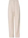 Silvia Tcherassi Moad Trousers In Neutrals