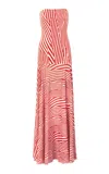 Silvia Tcherassi Muriel Dress In Red