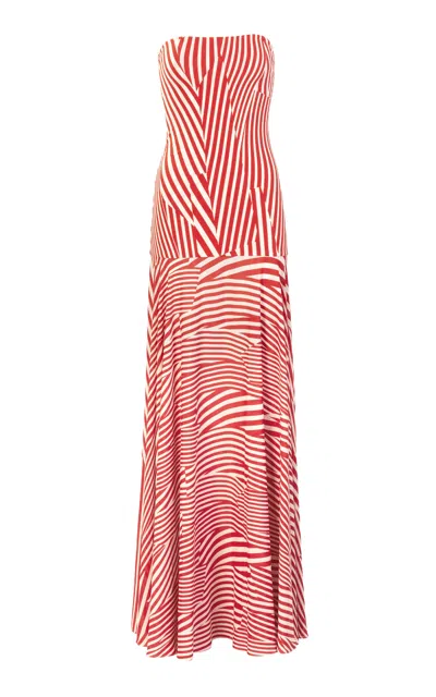 Silvia Tcherassi Muriel Dress In Red