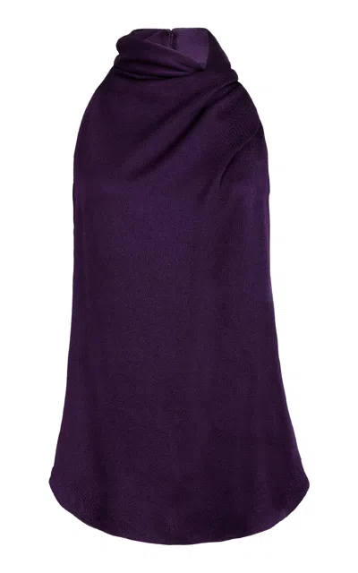 Silvia Tcherassi Naili Top In Purple