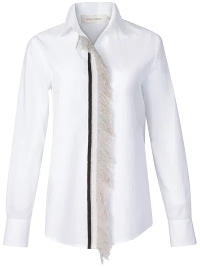 Silvia Tcherassi Naroa Blouse In White