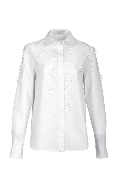 Silvia Tcherassi Naroa Cotton Shirt In White