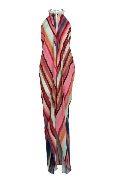 Silvia Tcherassi Niagara Maxi Dress In Multi