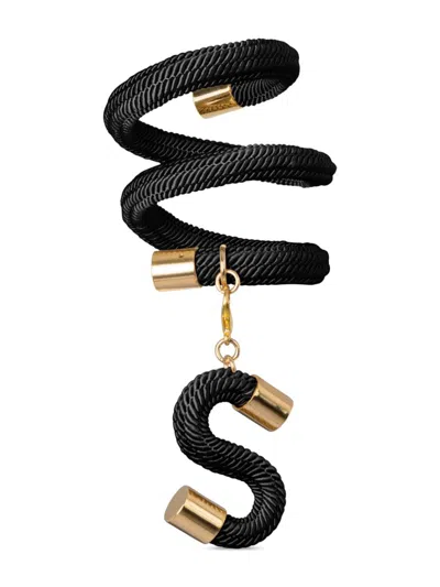 Silvia Tcherassi Nicky Bracelet In Black