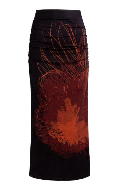 Silvia Tcherassi Niove Pencil Skirt In Multi