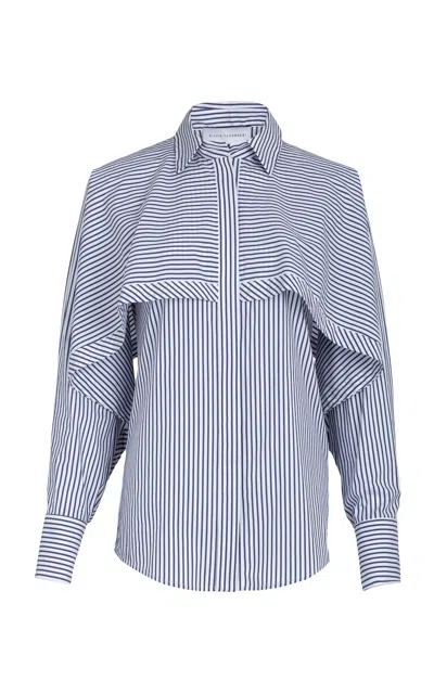 Silvia Tcherassi Nira Cotton Shirt In Stripe