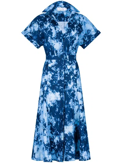 Silvia Tcherassi Noor Dress In Blue