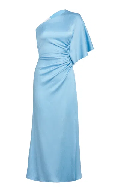 Silvia Tcherassi Oby Maxi Dress In Blue
