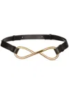 Silvia Tcherassi Oihana Belt In Black